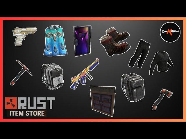 NEW Rust Item Store Update REVIEW ---- Blackout Outfit for Cheap?!?!