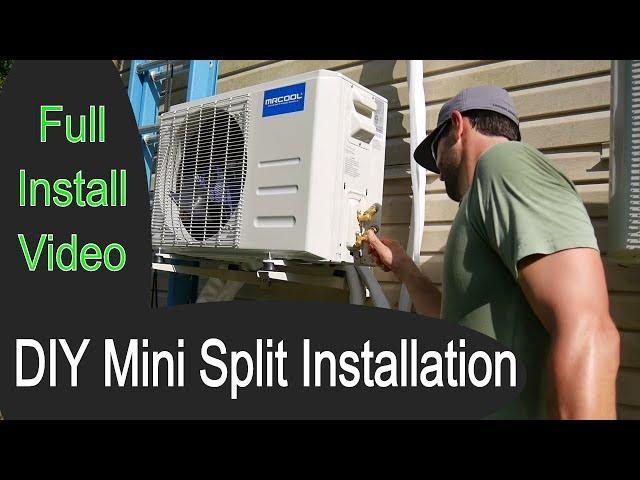 DIY Mini Split Installation (Full Tutorial)