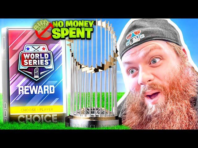 No Money Spent! MY WORLD SERIES GAME! MLB The Show 23