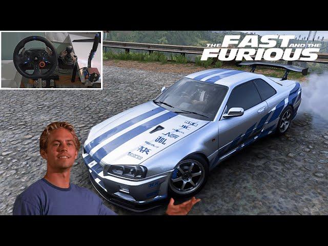 Rebuilding Nissan Skyline GTR (Brian O'Conner - Fast & Furious) - Forza Horizon 5 - Logitech G29