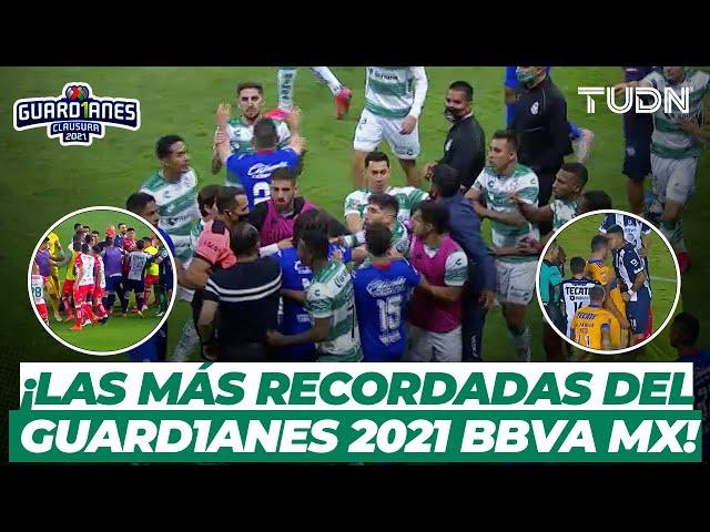 ¡SE DIERON CON TODO! Las peleas más recordadas del Guard1anes 2021 BBVA MX | TUDN