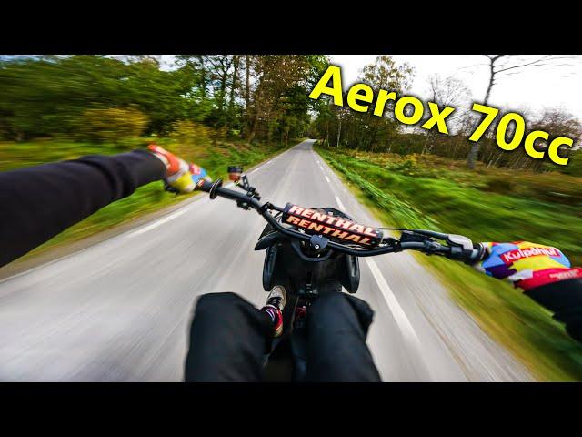 Yamaha Aerox 70cc || Full Send Pov