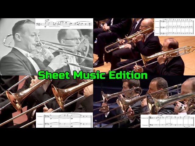 Trombone Excerpts in Orchestra: Sheet Music Edition