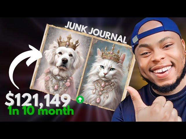 $121k in 10 months!! Etsy AI Digital Product idea | Faster sales!!