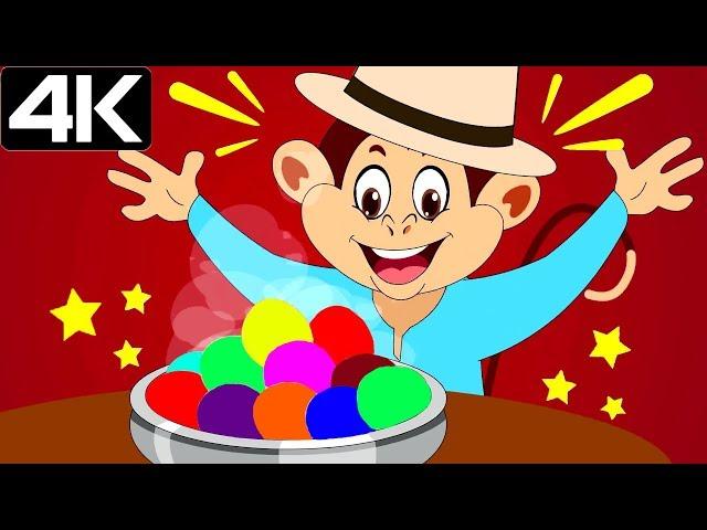Bandar Mama Pahan Pajama | बन्दर मामा पहन पजामा | Popular Nursery Rhymes | Best Songs For Kids