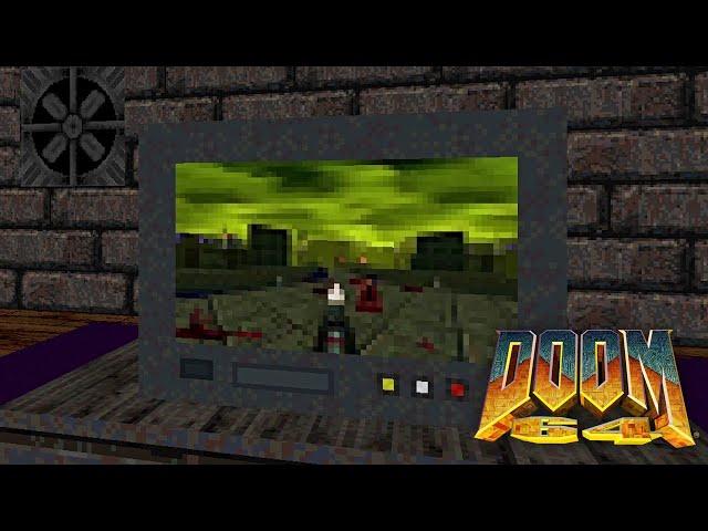 Watching Doom 64 INSIDE Doom 64!