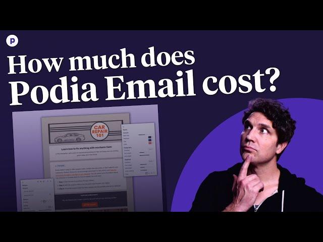 Podia Email pricing