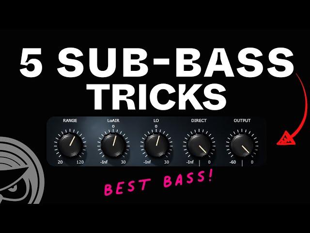 Top 5 Mastering TRICKS for Amazing SUB BASS