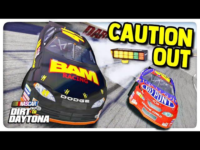 Took 73 Laps to Set the Caution Record in NASCAR Dirt to Daytona