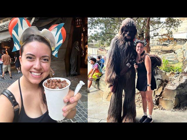 I Had the Best Night in Galaxy's Edge! I Tried the Best Coffee at Walt Disney World and Met Chewie!