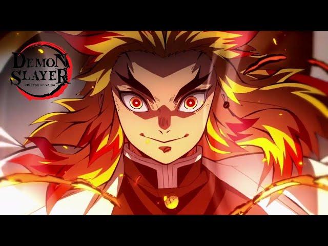 Rengoku kyojuro flame breathing five forms | Mugen train Arc