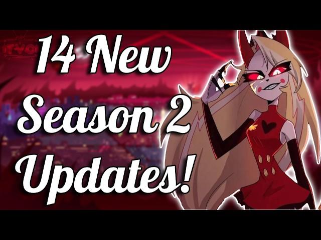 ALL 14 New Hazbin Hotel Season 2 Updates In Under 3 Minutes!