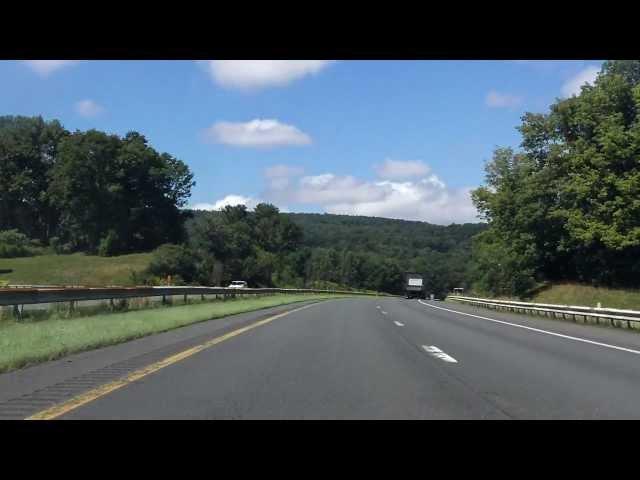 Massachusetts Turnpike (Interstate 90 Exits 2 to 1) westbound