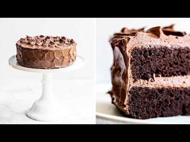 How to Make the Best Chocolate Cake | Easy & Fudgy!