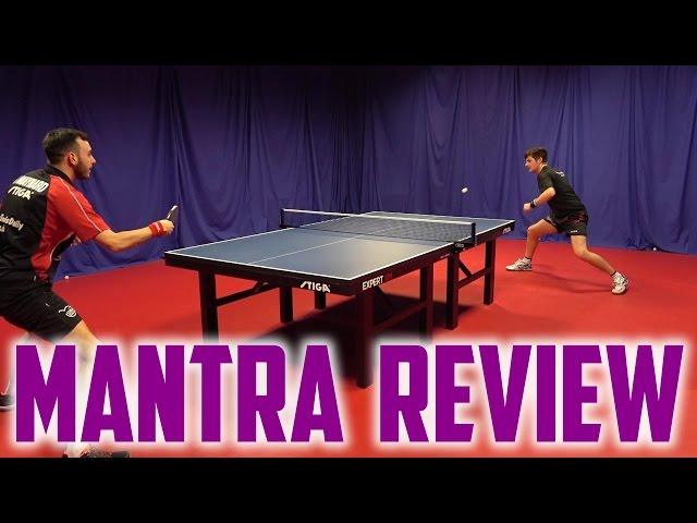 STIGA Mantra Soft, Medium & Hard Rubber Review