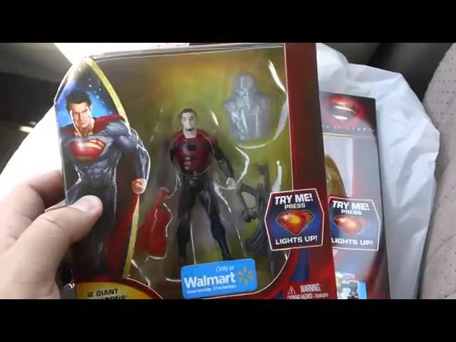 Man Of Steel Powers Of Krypton 3 75 Walmart Exclusive Action Figure Haul!