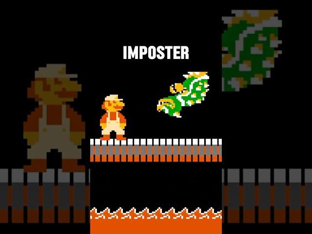 Bowser Isn’t Real Super Mario Bros.
