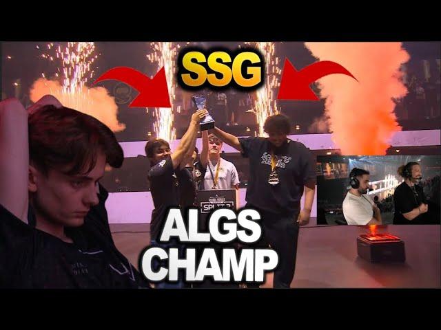 SSG is the ALGS Champs!! TSM Came So Close to champ!! FLCN Left Disappointed!!