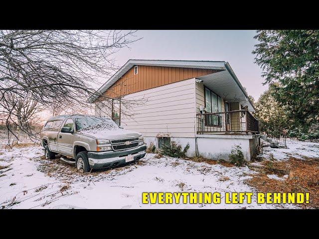 Incredible ABANDONED Time Capsule Home l The Owners Passed Away Leaving Everything Behind!