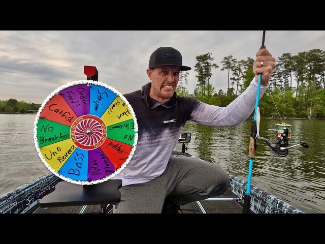 WHEEL of FISHING Challenge!! Obey the Wheel, Survive or Thrive?!