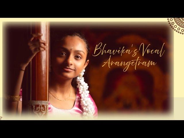 Bhavika's Vocal Arangetram