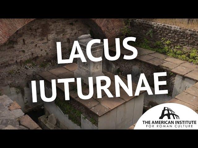 Lacus Iuturnae, natural spring in the Roman Forum