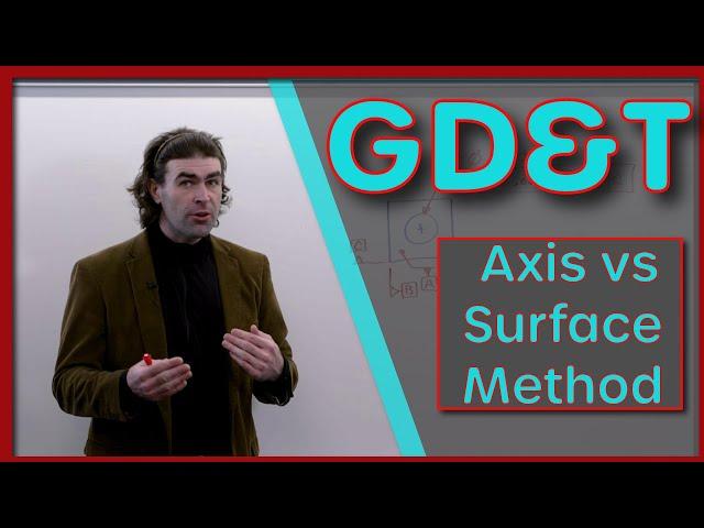 ASME Y14.5 GD&T Surface vs Axis Method Explanation