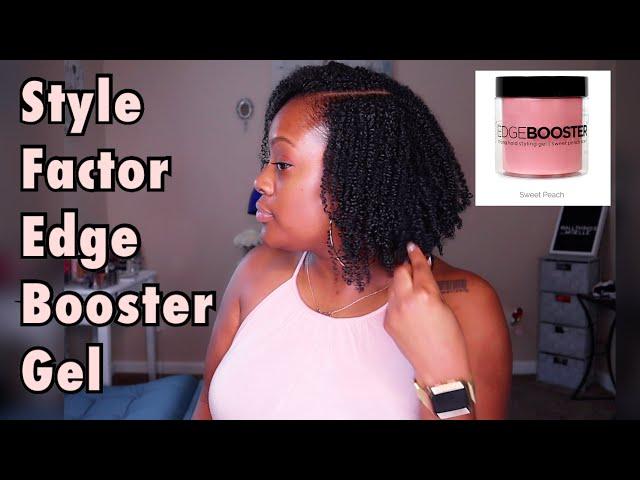 The Perfect Combination?? Wash N Go Using Style Factor Edge Booster Gel