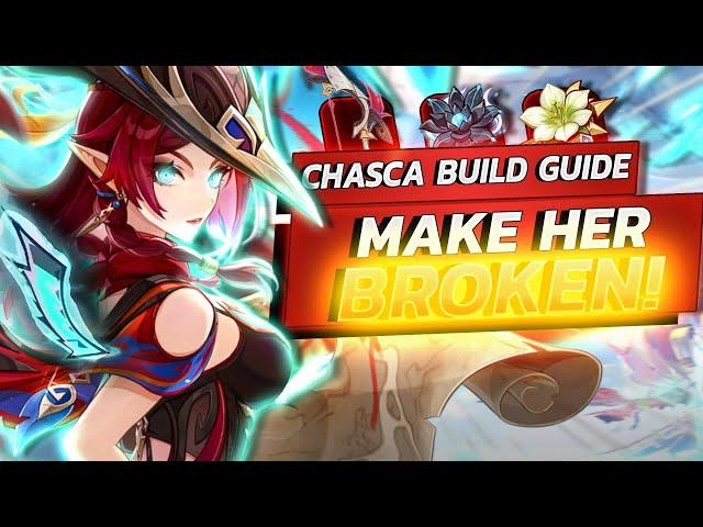 HOW TO BUILD CHASCA For MAX DMG! Chasca Build Guide: BEST Weapons, Artifacts, Teams | Genshin Chasca