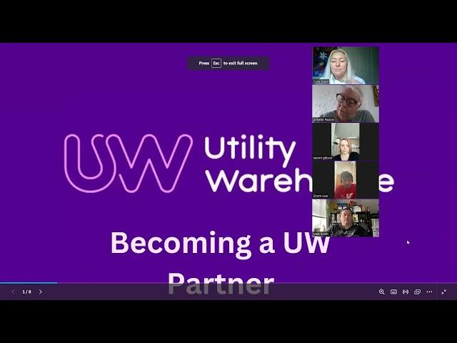 Utility Warehouse - the opportunity. How does it work and how do you get paid with UW?