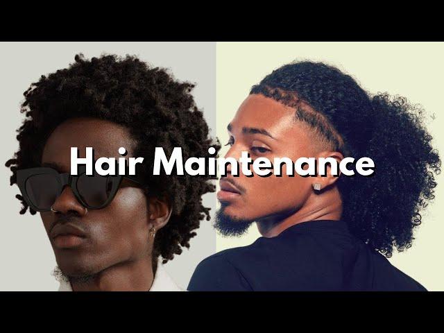 How to Grow Thicker & Healthier Hair (Black Men )