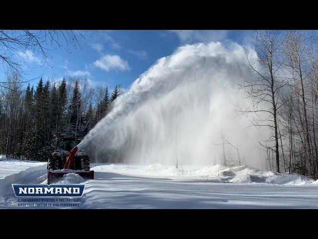 Souffleuse Normand N92 300HD avec bain d'huile /  N92-300HD Normand Snowblower with oil bath