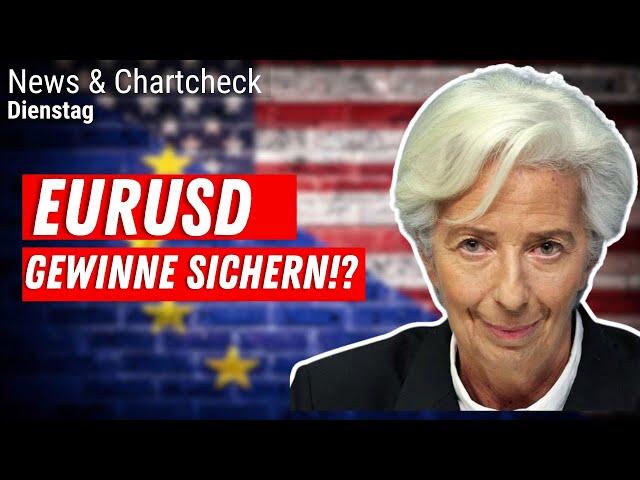 EURUSD im Aufwind: Diese Marke ist jetzt wichtig‼️+ WTI, DAX