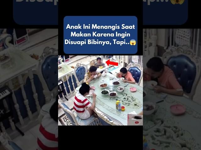 Anak Menangis Ingin Disuap