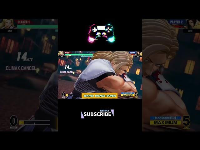 KOFXV ️⭐Andy Bogard 86% Conner Combo #kofxv #kof15 #sdg #andybogard