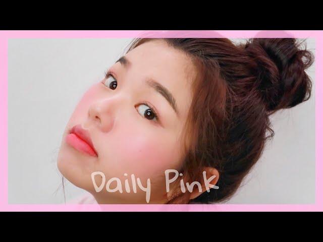 [ENG] Daily Pink Makeup | Sreynea ស្រីនា