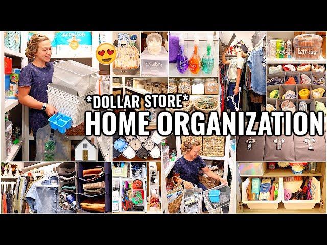 HOME ORGANIZATION IDEAS!! CLEAN & ORGANIZE WITH ME | DECLUTTERING AND ORGANIZING MOTIVATION