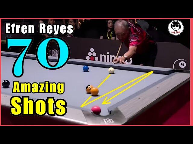 The Magician Efren Bata Reyes Top 70 Career Best Shots