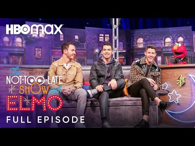 The Not-Too-Late Show with Elmo Preview featuring the Jonas Brothers and bonus content | HBO Max