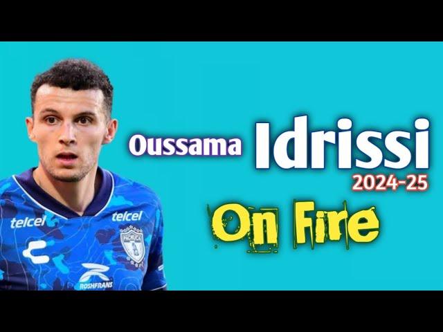 المغربي أسامة إدريسي لاعب باتشوكا المكسيكي كل ما قدمه 2024-25| اهداف ومهارات oussama idrissi Pachuca