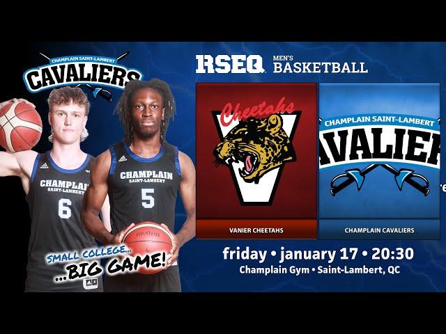 RSEQ Basketball masculin  Vanier @ Ch.-St-Lambert [2025-01-17]