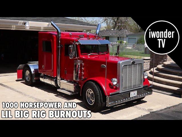 The Smallest Mini Truck You'll Ever See Doing Big Burnouts | Custom Lil Big Rig