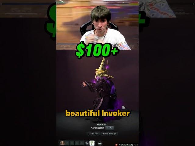 Dendi shows his most expensive Dota items