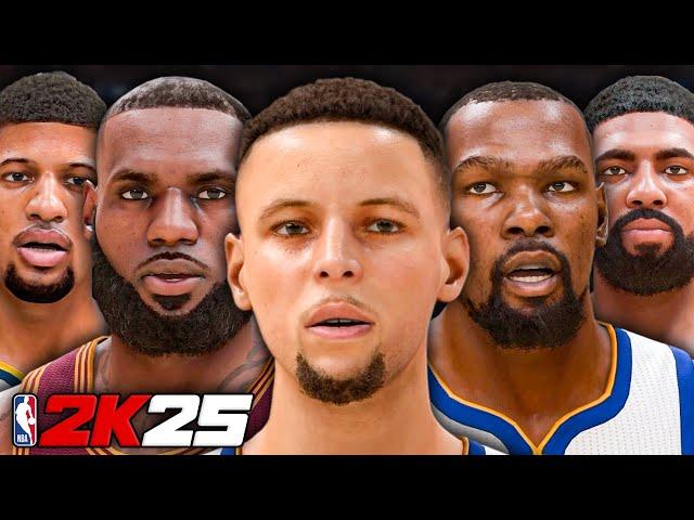 I Went Back to the Steph Curry Era on NBA 2K25 (First Ever Gameplay)