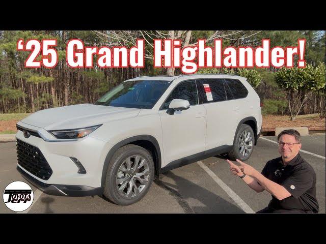 2025 Toyota Grand Highlander Limited Review & Powertrains!