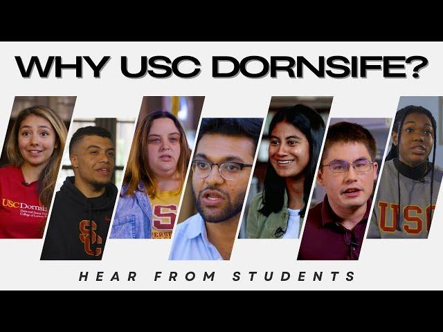 What Makes USC Dornsife Unique: Hear From Students