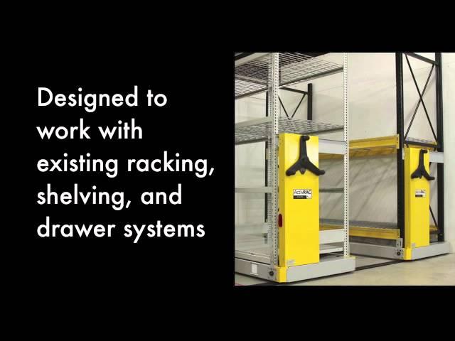 Spacesaver ActivRAC 7M Industrial Storage System