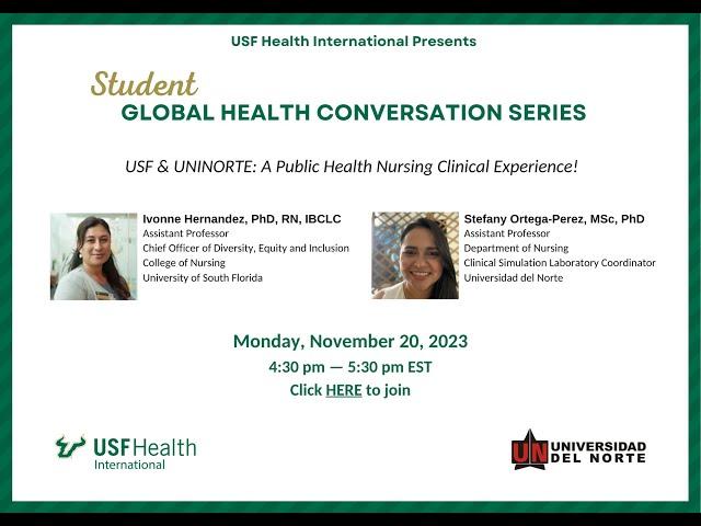 Student Global Health Conversation Series- Uninorte