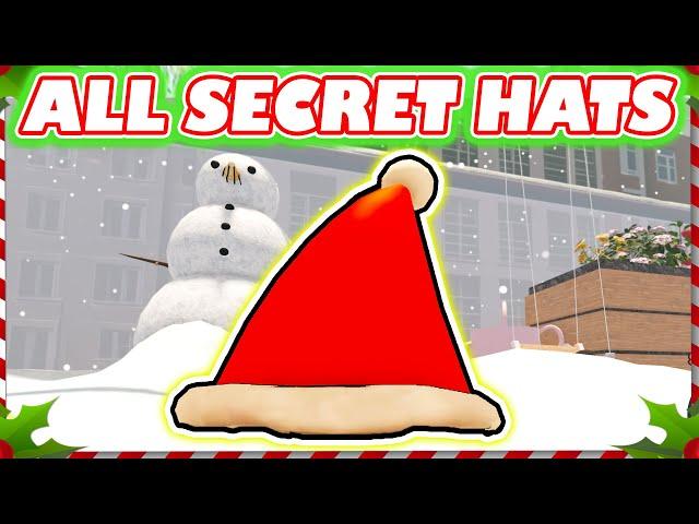 ALL CHRISTMAS HATS / SECRET OUTFITS / EASTER EGGS / Secret Staycation Christmas 2024