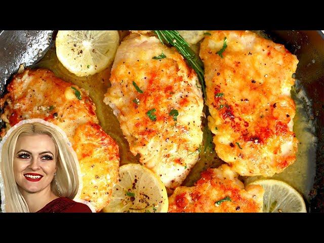 Lemon Garlic Chicken with Butter Lemon Sauce